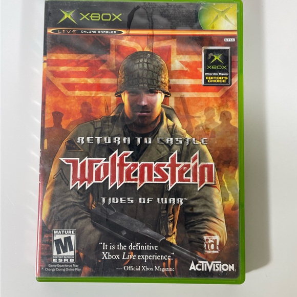 Wolfenstein: Tides of War for Xbox - Green Case - Picture 1 of 4